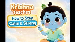 Krishna Teaches Calmness & Strength | Life Lessons from Bhagavad Gita