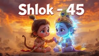 Bhagavad Gita Chapter 1 – Shloka 45 | भगवद् गीता अध्याय 1 श्लोक - 45
