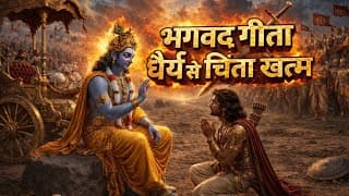 भगवद गीता का ज्ञान: धैर्य से चिंता खत्म कैसे करें