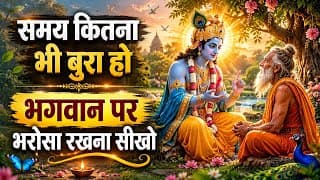 समय कितना भी बुरा हो, भगवान पर भरोसा रखना सीखो | Shrimad Bhagwat Geeta Saar
