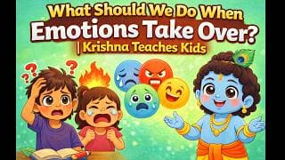 Krishna Teaches Kids: How to Control Anger & Big Emotions!