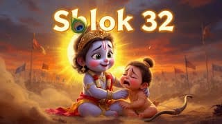 Bhagavad Gita Chapter 1 Shloka - 32 भगवद गीता अध्याय 1 — श्लोक 32