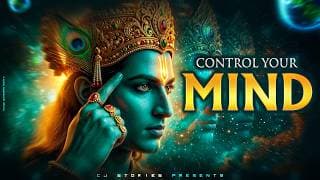 Krishna Secret to Control Mind  Bhagavad Gita Chapter 6 Telugu