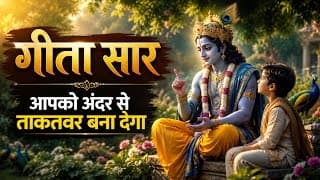संपूर्ण गीता सार, आपको अंदर से ताकतवर बना देगा | Shrimad Bhagwat Geeta Saar