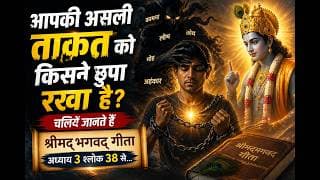 आपकी असली ताकत को किसने छुपा रखा है? 🤯 चलिए जानते हैं श्रीमद्‍भगवद्‍ गीता अध्याय 3 श्लोक 38 से