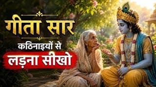 संपूर्ण गीता सार, कठिनाइयों से लड़ना सीखो | Shrimad Bhawat Geeta Saar