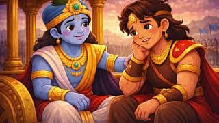 Why Was Arjuna Afraid? | Bhagavad Gita Story for Kids | Krishna’s Wisdom