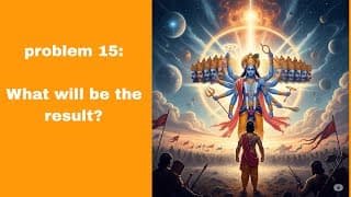 problem 15-WHAT WILL BE THE RESULT?(@BhagavadGita_problemstosolutio )