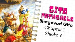 Bhagavad Gita Chapter 1 Verse 6 | Shloka recitation for Kids | By Cultural Values Kids Club