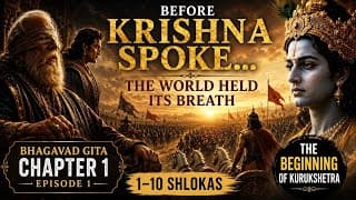 Before Krishna Spoke... The World Held Its Breath | Bhagavad Gita Chapter 1 Ep 1