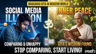 Series: Bhagavad Gita in the Modern World Episode 2: “Social Media Illusion vs Inner Peace”