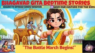 Bhagavad Gita for Kids | Episode 9: "Arjuna is Ready! Back to the Battlefield