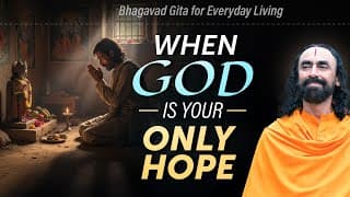 When Life Feels Fearful… Shree Krishna Reveals What Truly Protects You | Swami Mukundananda