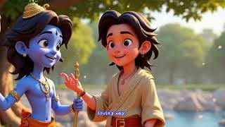 Sri Krishna Explains 5 Powerful Bhagavad Gita Slokas to a Child Animated Spiritual Story
