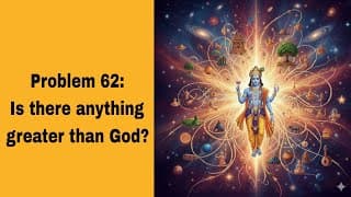 Problem 62: Is there anything greater than God?@BhagavadGita_problemstosolutio