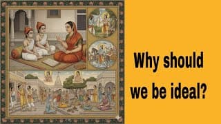 Problem 33: Why should we be ideal?(@BhagavadGita_problemstosolutio )