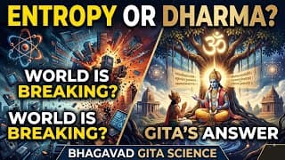 The 8.64 Billion Year Coincidence: Physics Meets The Bhagavad Gita